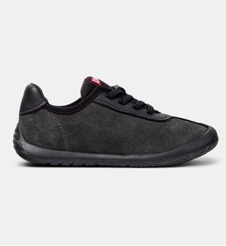 Baskets Peu Path cuir - Camper - Noir et gris
