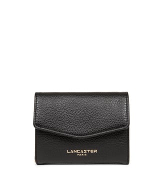 Porte-monnaie Dune cuir grainé - Lancaster - Noir