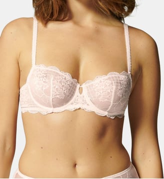 Soutien-gorge corbeille - Rose sakura - Simone Pérèle - Rose