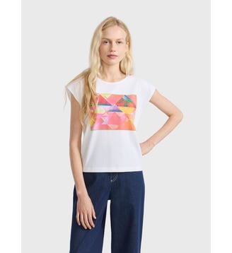 t-shirt sérigraphié par Marion Sommier Agnès b.