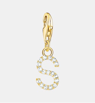 Pendentif Charm lettre S plaqué or - Thomas Sabo - Or