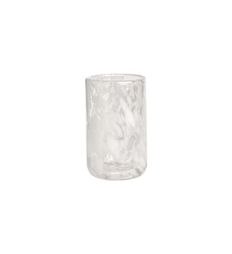 Vase en verre à pois - OYOY - Transparent