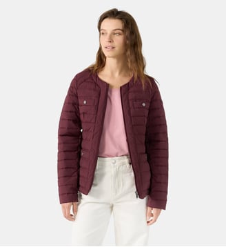 Doudoune de tailleur Ingrid - Jott - Cerise noire