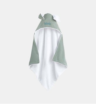 Cape de bain gaze de coton personnalisée Kumla La Redoute Interieurs