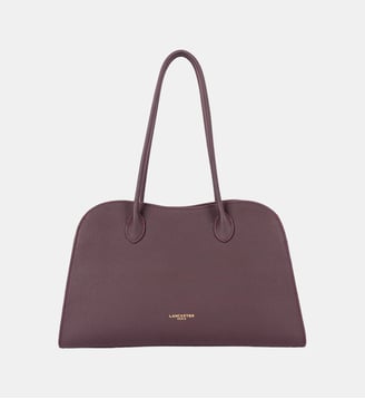 Grand sac cabas épaule Toro Hopper en cuir - Lancaster - Bordeaux