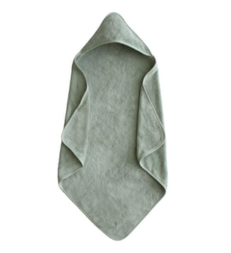 Cape de bain en coton bio Mushie