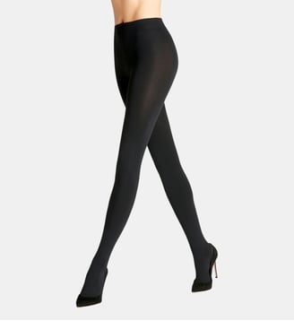 Collant Pure Matt 100 Fibre artificielle Opaque - Falke - Noir intense