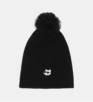 Bonnet en tricot - Karl Lagerfeld Kids - Black