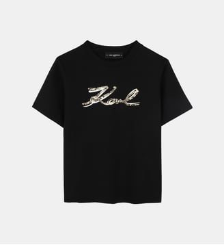 T-shirt - Karl Lagerfeld Kids - Black