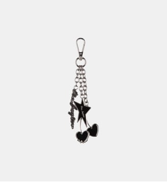 Bijou de sac porte clé - The Kooples - Noir et argent