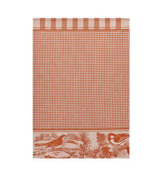 Essuie-mains Mélodies - Le Jacquard Francais - Noisette