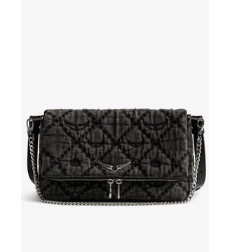 Sac Rocky II Monogram - Zadig&Voltaire - Gris road