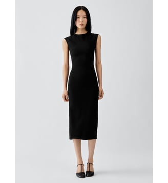 La Robe Alba Midi - Jacquemus - Black