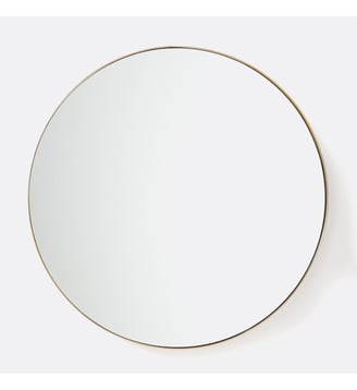 Miroir rond, en métal fer, diamètre 120 cm La Redoute Interieurs