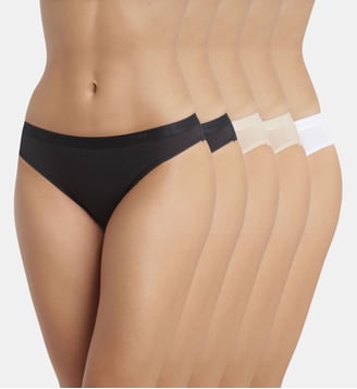 Lot de 5 culottes coton Les Pockets Ecodim - Dim - Nude
