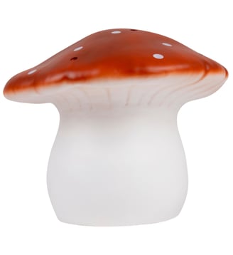 Grande lampe veilleuse champignon - Egmont Toys - Rouge
