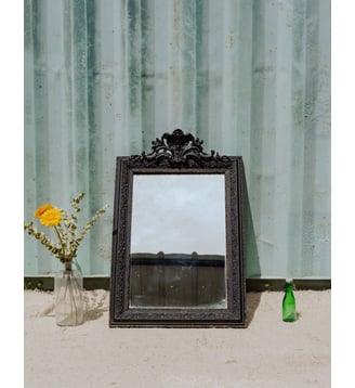 Miroir noir Georges N°1189- Produit chiné - Debongout - Noir