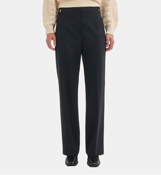Pantalon large à pont - MAR - Pablo - Noir