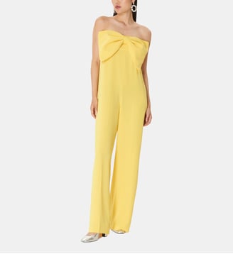 Combinaison Bustier Uni - Coeur - Tara Jarmon - Jaune