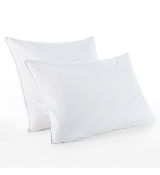 Oreiller modulable moelleux anti-acarien - La Redoute Interieurs - Blanc