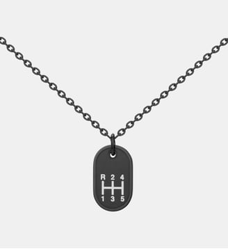 Collier Angelo en Acier 316L - Phebus - Noir