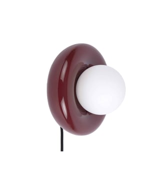 Applique Catania Ring - Bordeaux - 17x19x19cm Leitmotiv