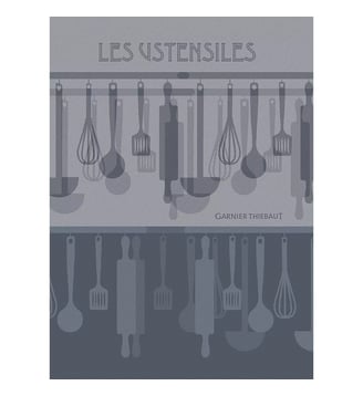 Torchon pur coton - Garnier Thiebaut - Denim