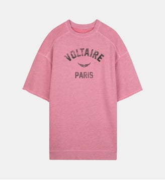 Robe molleton chiné - Zadig&Voltaire Kids - Wild rose