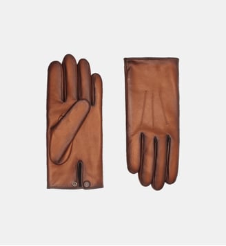 Gants Rick Homme Cuir Doublés Cachemire Agnelle
