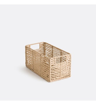 Panier pliable en papier tressé - La Redoute Interieurs - Naturel