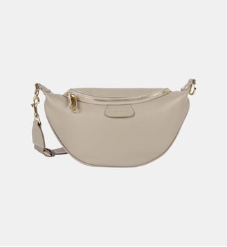 Sac banane Dune en cuir - Lancaster - Galet