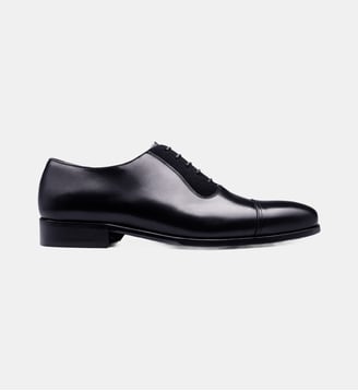 Richelieu cuir HEATHROW - Finsbury - Noir