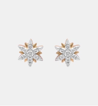 Boucles d'Oreilles Flocon Magic Touch - Djula - Or jaune