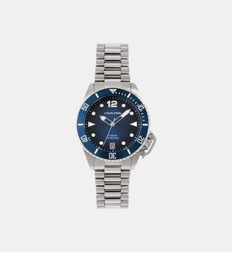 Montre Marin Bleu XS4134IB\2 - Louis Pion - Argenté