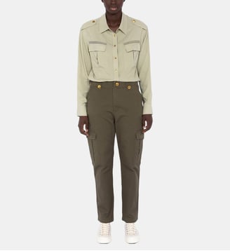 Pantalon army multipoches - Schott - Kaki