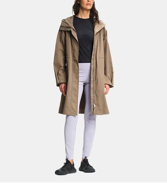 Parka mi-longue à taille ajustable MTD - Aigle - Marron clair