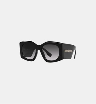 Lunettes de soleil Irrégulier BE4388U Madeline - Burberry - Noir