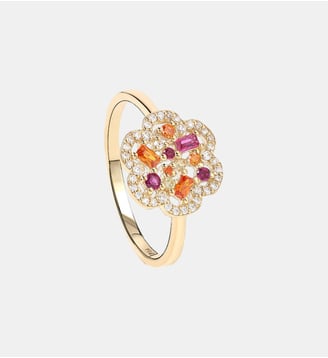 Bague Baby Flora Rosée Or Jaune - PIAPARIS - Or jaune