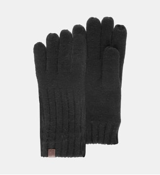 Gants chauds, doublés polaire, taille unique - Isotoner - Noir