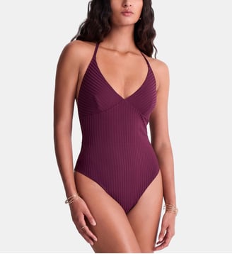 Maillot de bain une piece - Aubade - Bordeaux