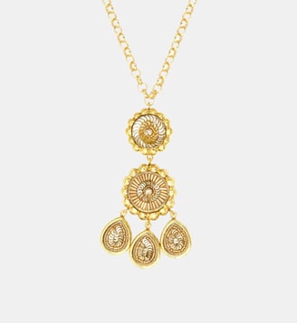 Collier long   - Angèle - Satellite - Doré