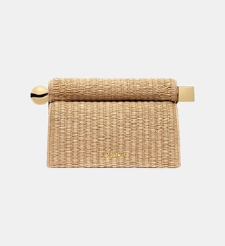La Pochette Rond Carre - Jacquemus - Noir