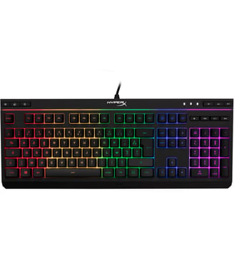 Clavier gamer ALLOY CORE RGB MEMBRANE - HyperX&nbsp;&nbsp; - Noir