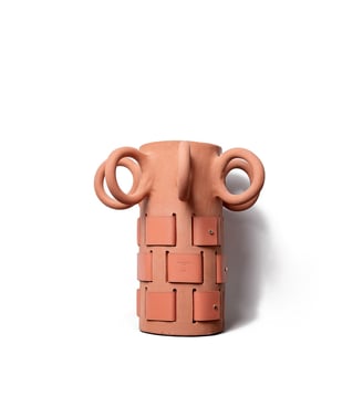 Cache Vase Pia Chevalier x Le Tanneur - Le Tanneur - Orange ocre