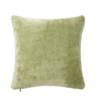 Housse de coussin en velours - Yves Delorme - Amande