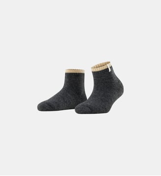 Chaussettes À Picots Cosy Plush Laine - Falke - Anthracite