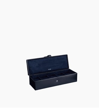 Coffret 5 montres en cuir - Le Tanneur - Bleu foncé