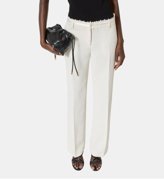 Pantalon tailleur large - The Kooples - Off white