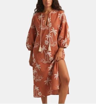 Caftan Argile - Robin Collection - Terracotta