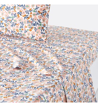 Drap plat en percale de coton La Redoute Interieurs